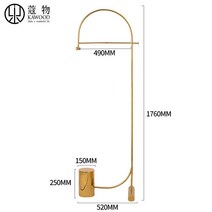 럭셔리 모던 행거 코트랙 디스플레이 옷걸이 인테리어 드레스룸 의류 매장, A