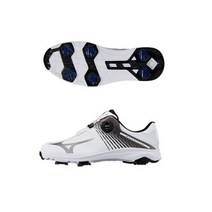 미즈노 남성 골프화 NEXLITE GS BOA 51GM2255 WHITE+SILVER 245