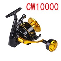 Lurekiller 풀 메탈 스피닝 릴 일본 지깅 릴 낚시 바닷물 스피닝 지깅 낚시 릴 35kg 드래그 파워 for fish, CW10000 스풀 1 개