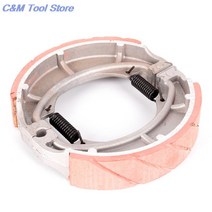 용GY6 50-150cc 스쿠터 C029-073 범용 후면 드럼 브레이크 신발 패드 1PC, 한개옵션0