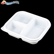 일회용 반찬포장용기/GP-120(소)3칸/100개세트(소량판매), GP-120(4칸)