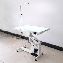 강아지미용테이블 애완 동물 미용 테이블 전기 리프트 LED 테이블 강아지, LED 90x60x52-100c