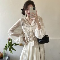 패션라인 BL6917_올리브 블라우스 가을신상/프릴/쉬폰