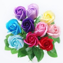 50송이 비누꽃 장미, 01_50송이비누꽃장미(연노랑)