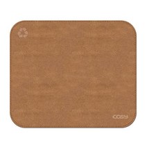 COsy 노트북 컴퓨터데스크탑PC 마우스패드 광마우스전용패드 극세섬유, 1개, 롱고레더 패드