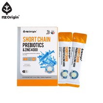 단사슬 프리바이오틱스 FOS 4000mg 아연 30포 프락토올리고당 유산균먹이 분말 유아 어린이 노인 온가족 장속유익균UP 장건강 면역력 배변활동원활 식약처일일권장량100% 코셔, 30스틱