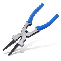 스냅링 플라이어2021 다목적 미그 용접 펜치 플랫 입 집게 와이어 커팅 스프링로드 핸드 툴, 한개옵션0