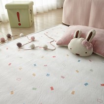 DTP 사각러그 젤리곰 2size 카페트 매트 아이방 포인트 인테리어