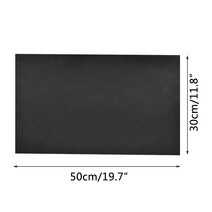 방음재 1Roll 30*50cm Adhesive Closed Cell Foam Sheets Soundproof Insulation Home Car Sound Acoustic, 한개옵션0