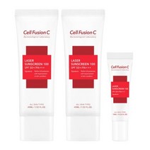 셀퓨전씨 레이저 썬스크린 100 SPF50+ PA+++ 45ml x2개 + 10ml X1개