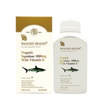 웰시헬스 프리미엄 스쿠알렌 상어간유 1000mg 120정 호주 웰시프리미엄 1개