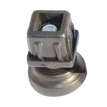 엠테크 각파이프 높이조절발 책상받침대 가구받침 조절발 DIY가구부품, 25x25mm