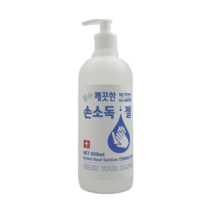 성수바이오텍 클린펌프형 손소독젤 500ml 에탄올62%+보습효과 손세정제, 1개