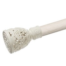 샤이닝홈 소이지 윈스톤 커튼봉 35파이 2단 최대 240cm