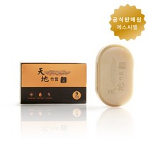 죽염 비누 천지죽염비누 자죽염으로 만든 천연 숙성 비누, 1개, 100g