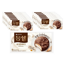 롯데제과 몽쉘 생크림케이크, 204g, 16개