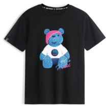 곰돌이 콤비 반팔 남 루즈핏 힙합 스트리트 서머