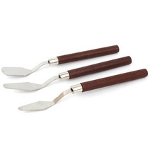 백드롭 페인팅 나이프 5개 키트 스컬프처 유화 스페튤라 미술용나이프 스페츌러 유화페인팅 유화용 미술용, 슬림 소