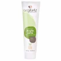 클렌주스 디톡스 몸속독소 제거 배출 Argiletz 지성 용 그린 클레이 페이스 마스크 100g 3.53 fl.oz. 프랑스 소싱 생산. 급 찰흙., 단일수량, 단일개당 용량/중량/정