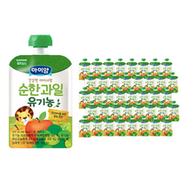 아이얌 아이사랑 순한과일 유기농 100ml 40개