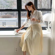 악녀일기 루루 플리츠 스커트