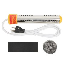 온수 히터봉 물 데우기 물히터 미국 플러그 110V 가정용 1500W 침수 전기 온수기 가열 막대 1.5m 보일러, 한개옵션0
