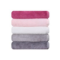 송월타올 호텔수건 미용수건 샤워가운 발매트, 4장, 27. 뱀부44 220g 흰색