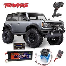 트랙삭스 TRX-4 뉴 브롱코 최신락클 RC카, 실버