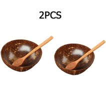 용기 초밥 밥통 일본식 수제 나무 식기 천연 그릇 스푼 디저트 과일 샐러드 믹싱 밥 라멘 주방 식기류 1215cm, 2pcs set