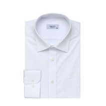 바찌 스판 기본 솔리드 일반핏 긴소매 셔츠 화이트 VD1L3BR906A0