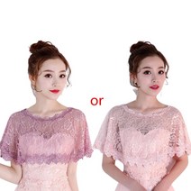 여자 여름 썬 스크린 꽃 레이스 케이프 랩 크로 셰 뜨개질 깎아 지른 얇은 결혼식 웨딩 브라 숄 숄 가운의 저녁 가운 숄드 볼레로