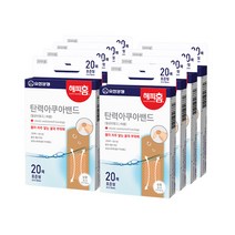 해피홈 탄력 아쿠아 밴드 멸균 표준형 20p, 8개