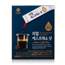 맥널티커피 리얼 에스프레소 샷 블랙 액상 스틱 커피 450ml, 30개입, 4개