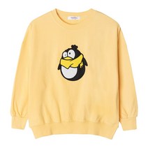 크로젬 남녀공용 주니어 펭귄 맨투맨 CRZMTJ 031