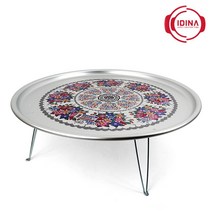 접이식 옛날밥상 양은밥상 레트로 추억의밥상, 2호(1-2인용)