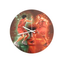 AJ클래식 플라잉맨덩크 선물 슬램덩크 벽시계 남자친구 남사친 조던 매니아 선물, 3.[슬램덩크]아크릴 시계12인치_12인치
