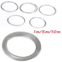 304 스테인레스 스틸 스프링 와이어 직경 0.02 - 3 mm 길이 1 m / 5 10 하드, 0.1mm, 10m