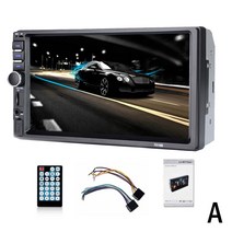 12V HD 자동차 멀티미디어 라디오 스크린 스테레오 플레이어 MP5 화면 FM 7 "USB 블루투스 D1V7, [01] A