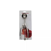 키친에이드 스테인리스 스틸 쿠키 도우 스쿱 20.9cm, 1개, Silver