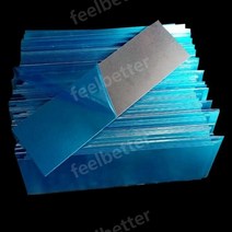알루미늄판 복합판넬 판재 순수 알미늄판 플레이트 타일 몰딩 시트 방열 절단 6개입, L.2.0x50x300mm(6개)