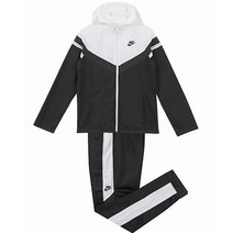 나이키 주니어 트레이닝복 세트 NSW 윈드러너 우븐 수트 흰/검