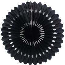 페이퍼휠 45cm 블랙, 오렌지