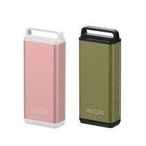 Coms 리큐엠 손난로 5200mAh 보조배터리 비상배터리, 무한상사 CS4412 로즈골드