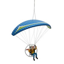 패러글라이딩장비 패러글라이딩자격증 행글라이딩 1pcs 수제 미니 모델 전원 parapente 자동차 장식 펜던트 선물 수공예품 장식품 패러 글 액세서리, 없음