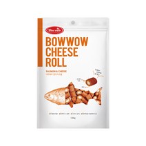 바우와우 연어치즈롤(120g) x5개, 1셋트(5개)