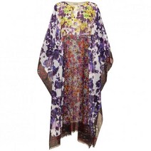 DRIES VAN NOTEN 드리스 반 노튼 Printed 코튼 voile kaftan 미디 원피스152893