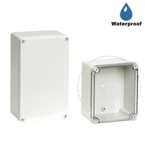 박스코 하이박스 전기박스 볼트타입 방수 ABS 플라스틱 투명커버 밀폐형 80x130x70mm BC-ATS-081307