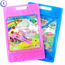 찰흙점토클레이 미술 찰흙판세트 재료 도너랜드, 선택_핑크