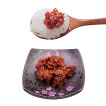 국내산 삼채 오징어비빔젓갈 400g 부추뿌리를 넣어 건강하게, 1개