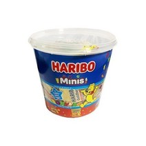하리보 미니스 어쏘티드 1Kg 대용량 통 젤리